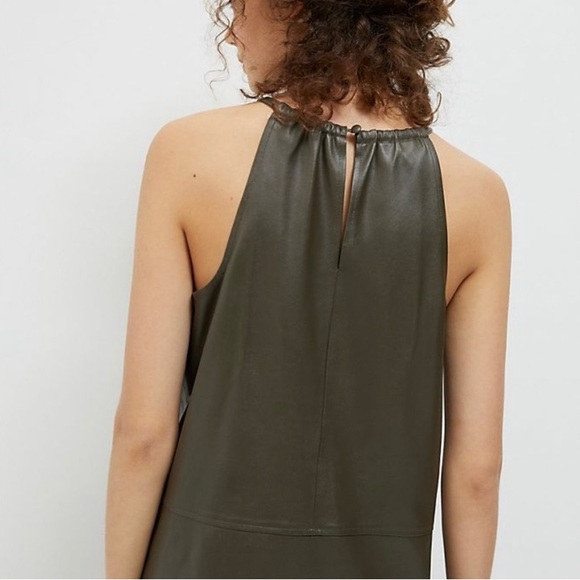 Anthropology | NWT!! Safya Faux Leather Tank - Picture 3 of 11